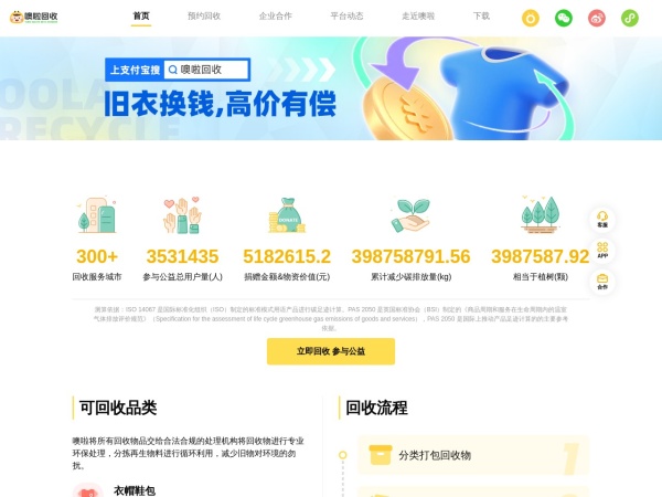 噢啦回收预览图